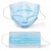 Маска одноразовая трехслойная на резинках